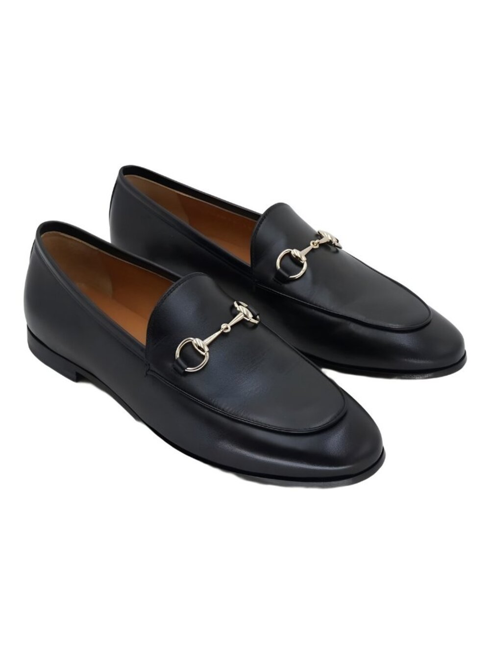 Gucci Jordaan Horsebit Loafers Real Betis Calfskin Women's Black EU 38.5 US 8.5 - Picture 4 of 6